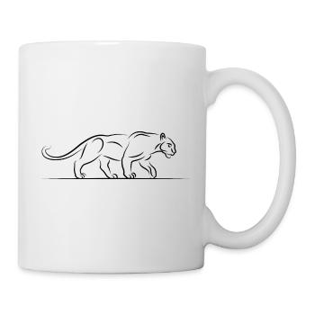 Black Panther Illustration - Mug - white - Right