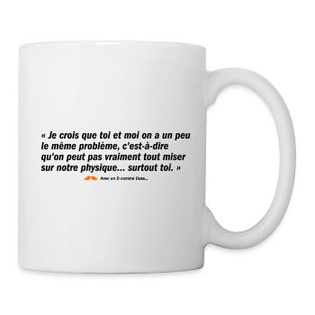 Surtout toi (b) - Mug blanc - blanc - Droite