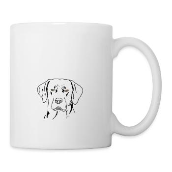 Labrador - Tasse - Weiß - Rechts