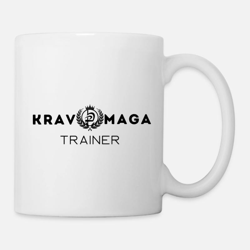 Entraîneur de Krav Maga - Mug blanc - blanc
