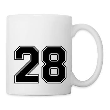28 - Tasse - Weiß - Rechts