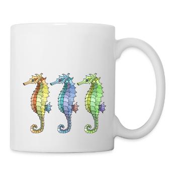Seahorses - Mug - white - Right