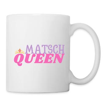 Muddy run shirt mud Matsch Laufshirt Queen Team - Tasse - Weiß - Rechts
