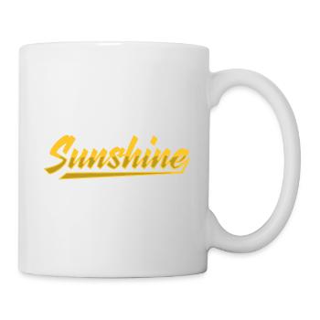 Sunshine - Tasse - Weiß - Rechts