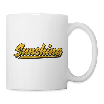 Sunshine - Tasse - Weiß - Rechts