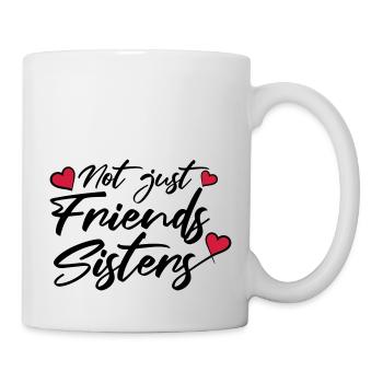 Hearts Friends Sisters - Mug - white - Right