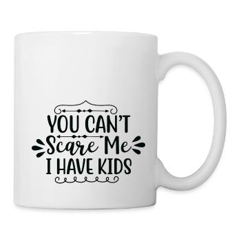 Tu ne peux pas me faire peur j’ai des enfants - Mug blanc - blanc - Droite