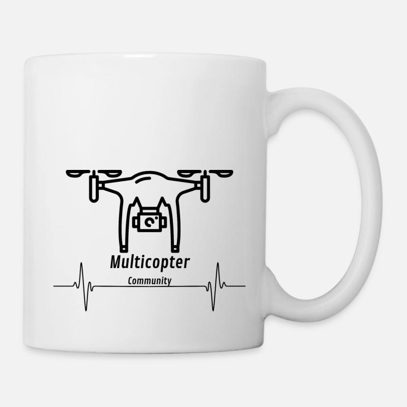 Multicopter Community Merch - Tasse - Weiß