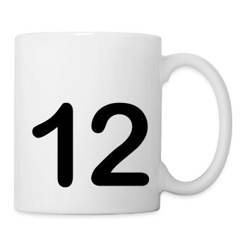 12 - Tasse - Weiß - Rechts