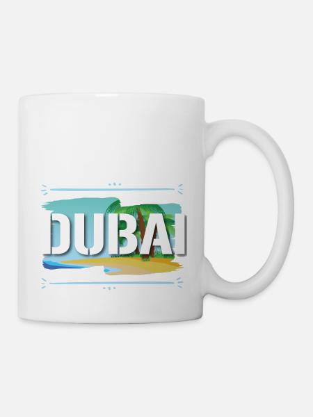 Dubai - Tasse - Weiß