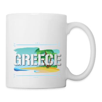 Greece - Tasse - Weiß - Rechts