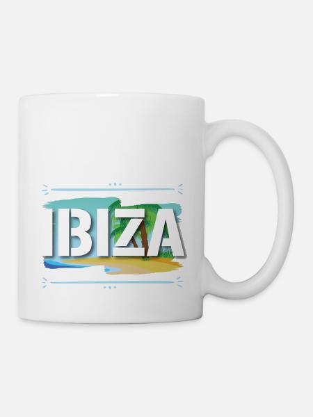 Ibiza - Tasse - Weiß