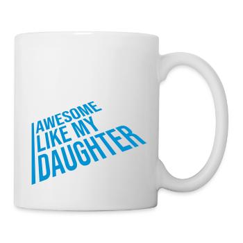 Awesome Like My Daughter - Mug - white - Right