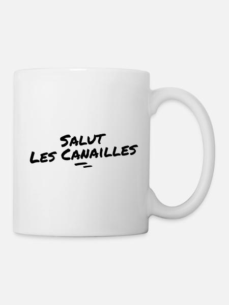 salut les canailles - Mug blanc - blanc