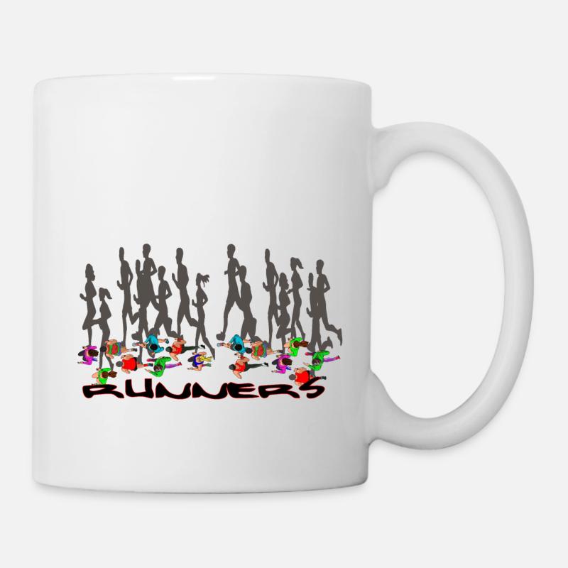 Runners 1 - Mug - white