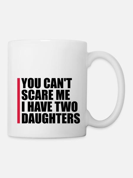 I have two daughters - Tasse - Weiß