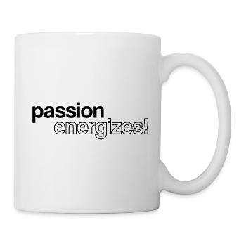 Leidenschaft belebt - Tasse - Weiß - Rechts