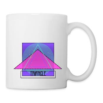 TRIANGLE - Tasse - Weiß - Rechts