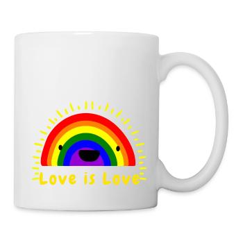Love is Love LGBTQ+ - Mug - white - Right