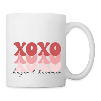XOXO - Mug blanc - blanc - Droite