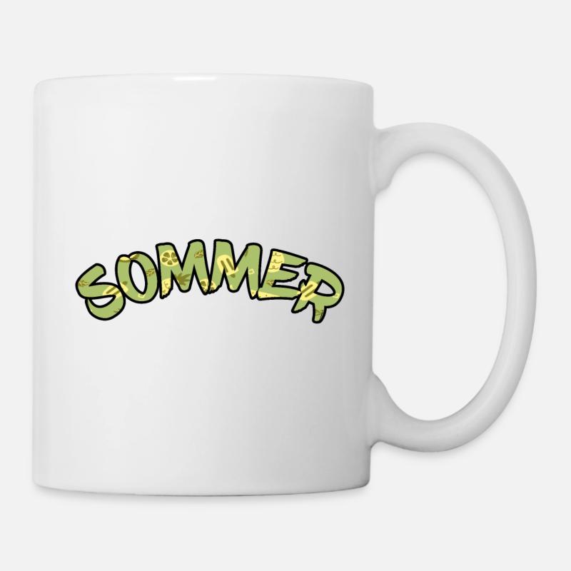 SOMMER - Tasse - Weiß