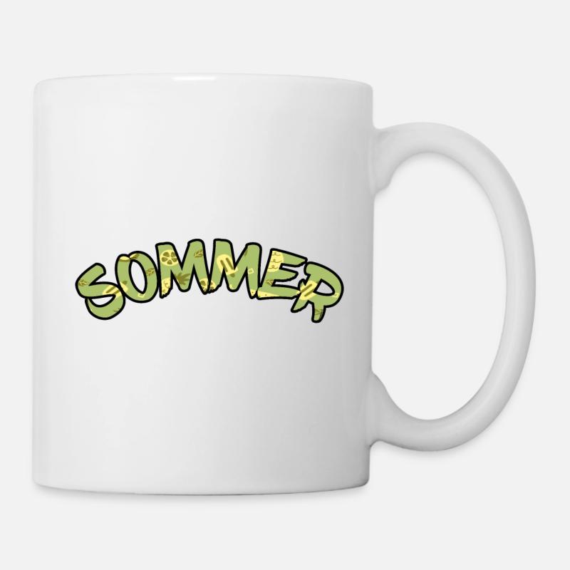 SOMMER - Tasse - Weiß