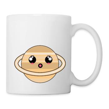 Kawaii - SATURN - Tasse - Weiß - Rechts