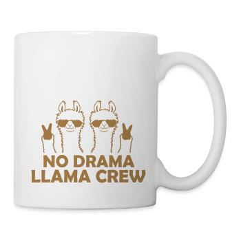 No Drama Llama Crew - Mug - white - Right