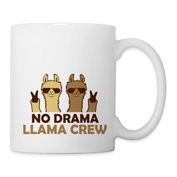 Crew No Drama Llama - Mug - white - Right