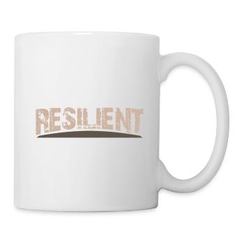 Resilient - The Rustic Design - Mug - white - Right