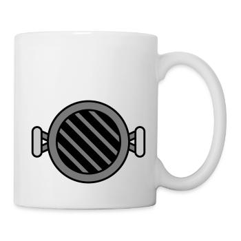 Barbecue Coal Grill Grill Master Grill Grill - Mug blanc - blanc - Droite