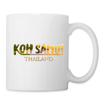 Koh Samui -Island Paradise - Holidays - Diving - Mug - white - Right