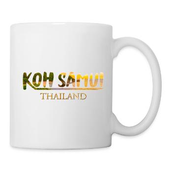 Koh Samui -Inselparadies - Urlaub - Tauchen - Tasse - Weiß - Rechts