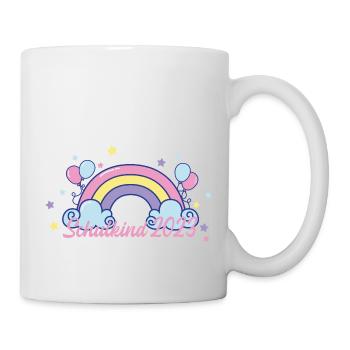 Children Enrolment Back to school Schoolchild School - Mug - white - Right