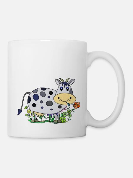 Kuh - Tasse - Weiß