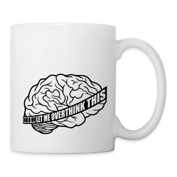 Permettez-moi d’exagérer - Mug blanc - blanc - Droite