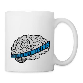 Permettez-moi d’exagérer - Mug blanc - blanc - Droite
