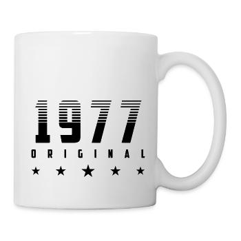 | changeable de couleur Original 1977 Année de naissance - Mug blanc - blanc - Droite