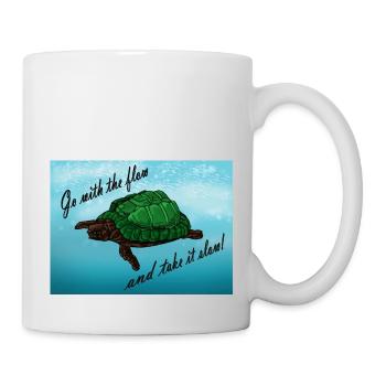 Take it slow! - Mug - white - Right