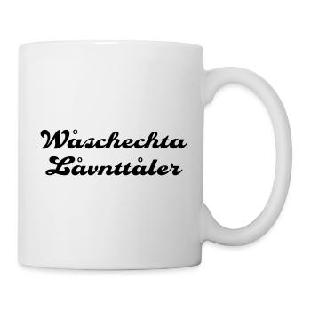 Woschechta Lovnttola - Tasse - Weiß - Rechts