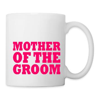 Mother of the groom - Mug - white - Right