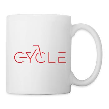 Bicyclette - Mug blanc - blanc - Droite