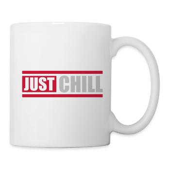 Text Logo Just Chill - Mug - white - Right