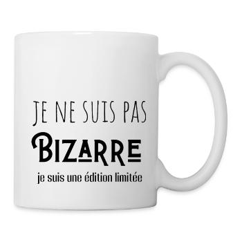 je ne suis pas bizarre je suis une édition limitée - Mug blanc - blanc - Droite