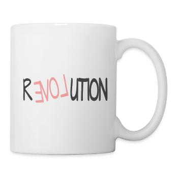 Revolution - Tasse - Weiß - Rechts