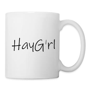 HayGirl - Tasse - Weiß - Rechts