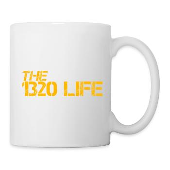 La Vie 1320 4 - Mug blanc - blanc - Droite