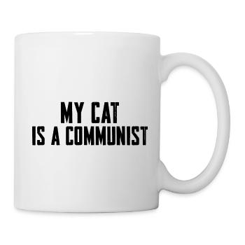 My Cat Is A Communist - Mug - white - Right