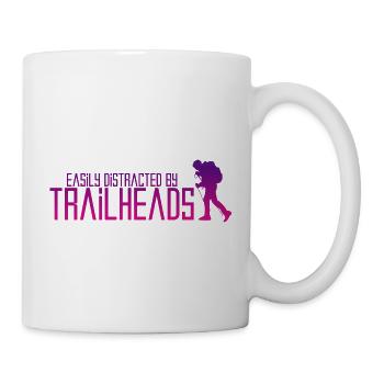 Easily Distracted By Trailheads 4 - Mug - white - Right