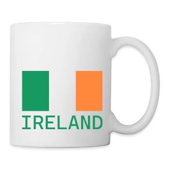 Irland - Tasse - Weiß - Rechts